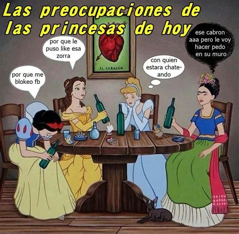 Princesas Memes Divertidos Humor Disney Imágenes Divertidas
