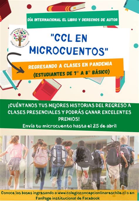 Concurso Ccl En Microcuentos Regresando A Clases En Pandemia Colegio Concepción Linares