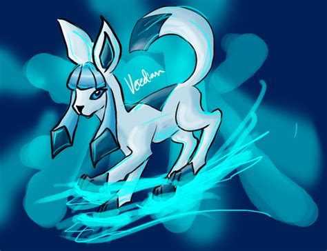 Glaceon By Veredian On Deviantart