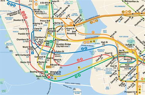 Mapa Del Metro De Nueva York San Antonio Map