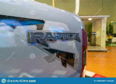 Ford Ranger Raptor En Kuala Lumpur Motor Show Imagen De Archivo