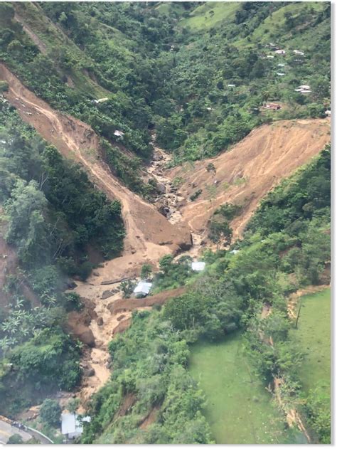 Heavy Rains Trigger Deadly Landslide In Antioquia Colombia 4 Killed