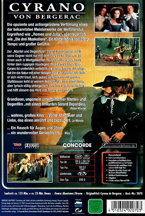 Cyrano Von Bergerac Dvd Oder Blu Ray Leihen Videobusterde