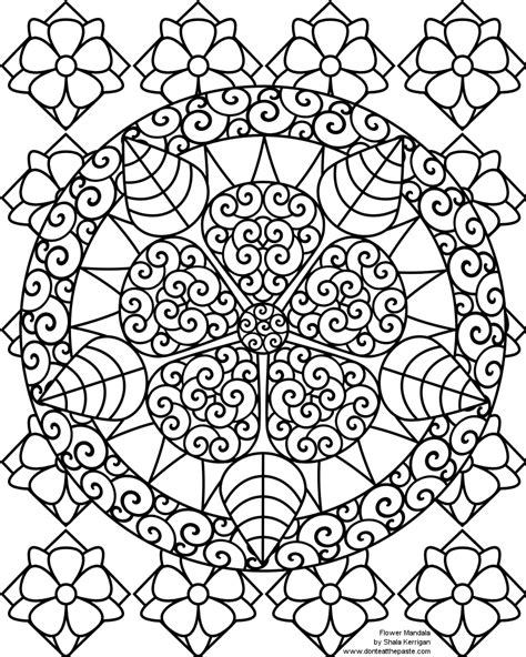 Mandala Best Coloring Pages Minister Coloring