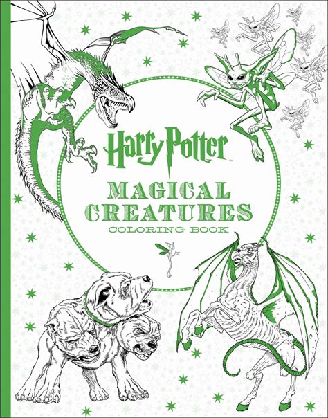 'Harry Potter Magical Creatures Coloring Book': Get a sneak peek at
