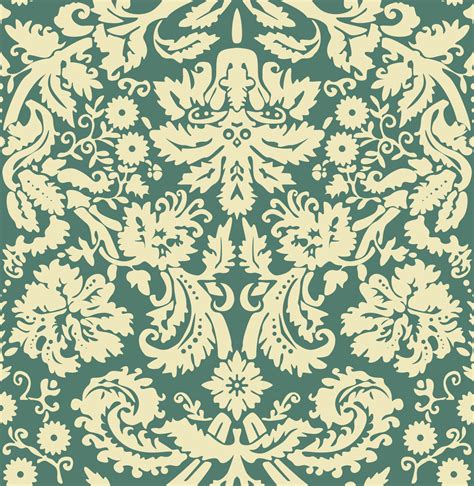 Poerat The Rat Victorian Wallpaper Pattern