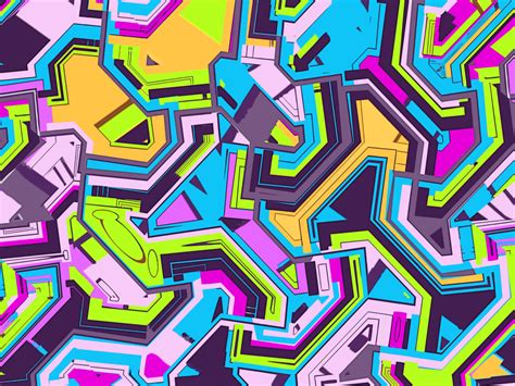 Funky Vector Pattern By Christos On Dribbble
