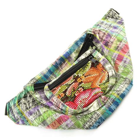 Upcycled Fanny Pack - Small Bags & Cross Body - Handmade Guatemalan Imports
