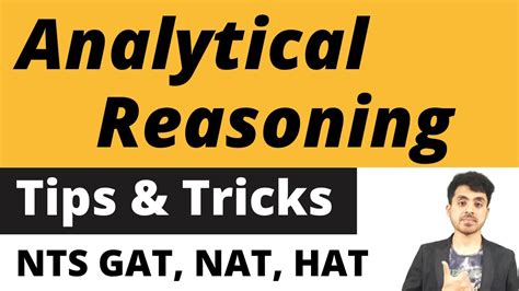 Analytical Reasoning Tips And Tricks Full Analytical Reasoning