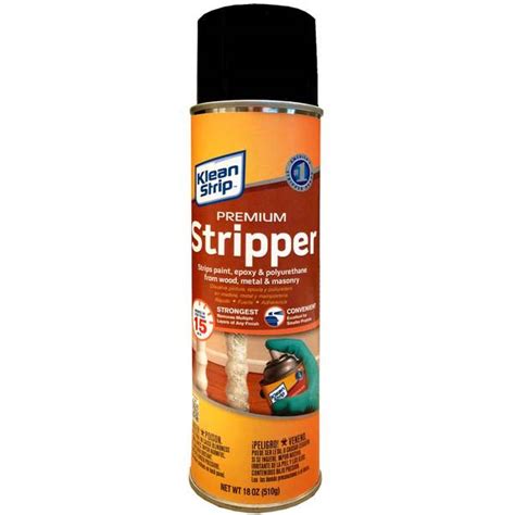 By choosing the best paint stripper or best paint remover for the job, you save yourself unnecessary time and money. Klean-Strip Premium Aerosol Paint Stripper