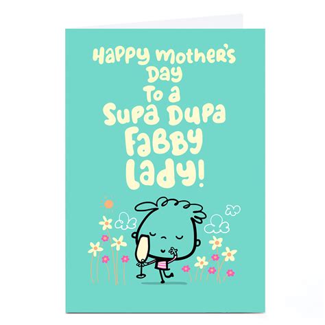 Buy Personalised Fruitloops Mother S Day Card Fabby Lady For Gbp 2 29 Card Factory Uk