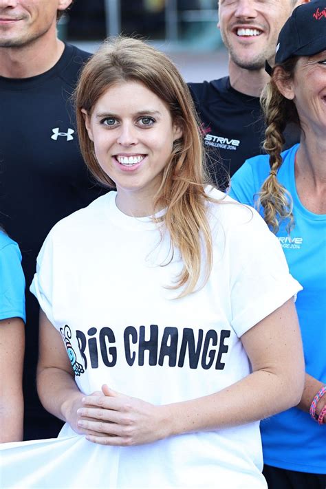 The couple are now thought to have moved out. Princess Beatrice wore a T-shirt with her charity's name ...