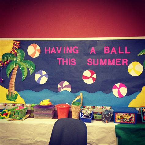 Pin By Rachel Sara On My Classroom Summer School Themes Summer Bulletin Boards Preschool