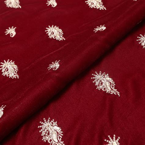 Embroidered Velvet Tasneem Fabrics