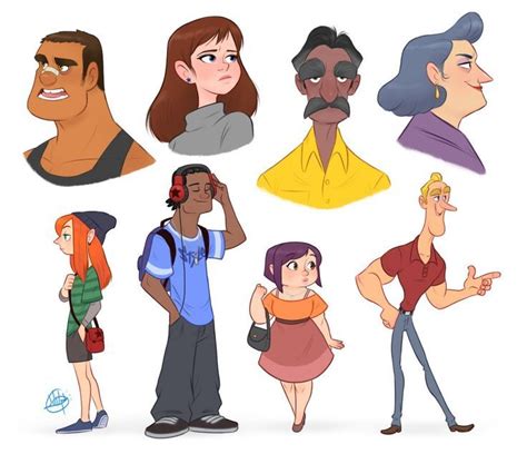 100 Modern Character Design Sheets You Need To See Character Design Animation Character