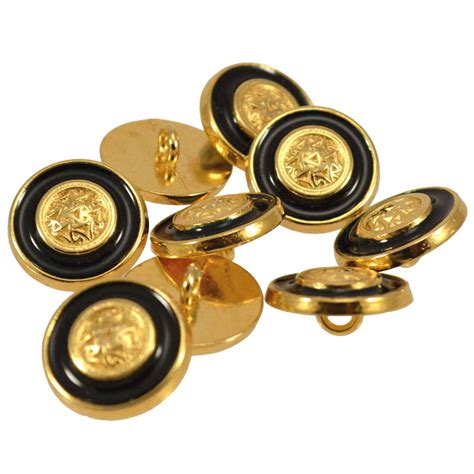 Metal Decorative Flat Button 18mm 23mm Nasias Buttons