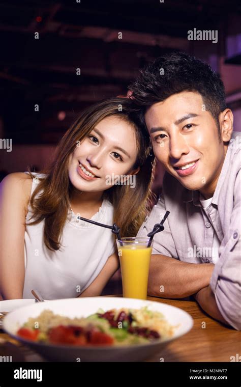 Night Life For Young Couples Stock Photo Alamy