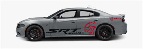 Srt Hellcat Large Side Decal Stickers Mopar Dodge Challenger Charger