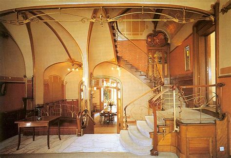 Insideinsidethe Horta Museum Art Nouveau Interior Art Nouveau Art