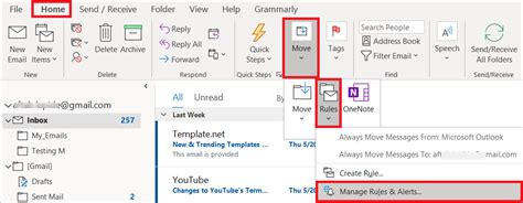 How To Reset Ms Outlook Rules Instantly