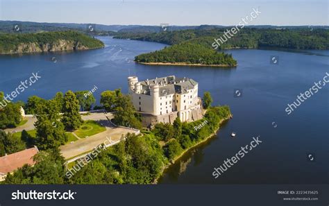 Aerial View Orlik Castle Over Orlik Stock Photo 2223435625 Shutterstock