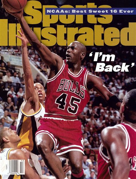 Chicago Bulls Michael Jordan 1993 Nba Finals Sports Illustrated Cover