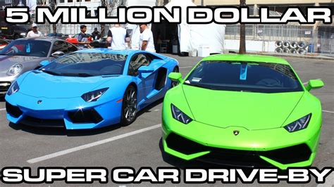 5 Millon Dollar Super Car Drive By Youtube