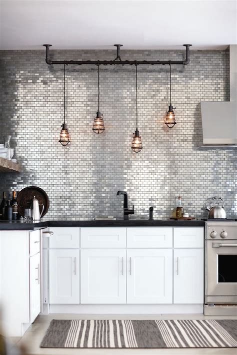 We did not find results for: 9 Silver Backsplash Kitchen Photos | Modern kitchen ...