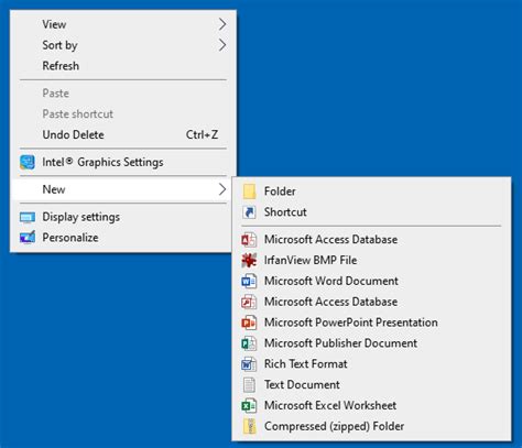 Adding Items To The New Context Menu Tipsnet