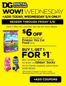 Even their treat lines offer pure treats that aren't just healthy for your cat, but enjoyable too. $6/1 Friskies Cat Food Dollar General Digital Coupons ...