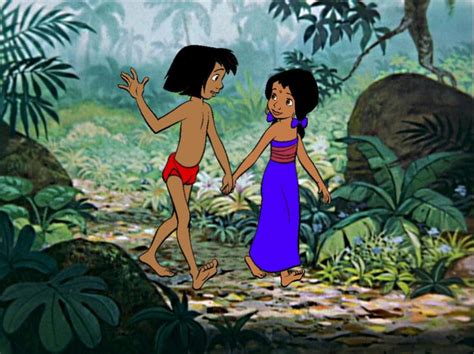 Mowgli And Shanti Jungle Book Disney Disney Concept Art Jungle Book
