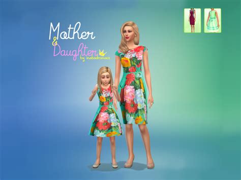 Inabadromances Mother And Daughter Set
