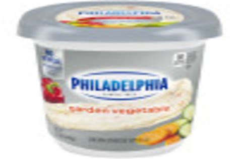 Philadelphia Garden Vegetable Cream Cheese Spread 155 Oz Tub My Food