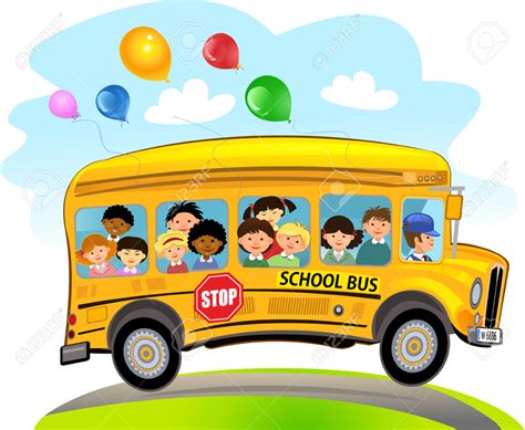 School Bus And Children Clipart 20 Free Cliparts Download Images On