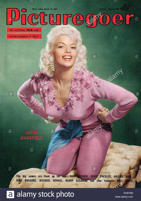 Front Cover Of Picturegoer Magazine For 16th March 1957 Jayne