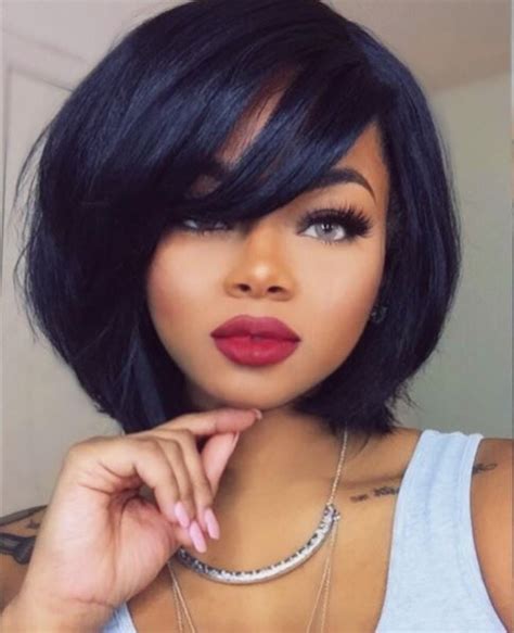 12 Bob Wigs With Bangs Wigs For African American Women The Same As The