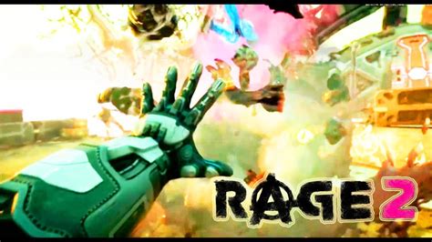 Rage 2 New Gameplaywalkthrough Demo Youtube