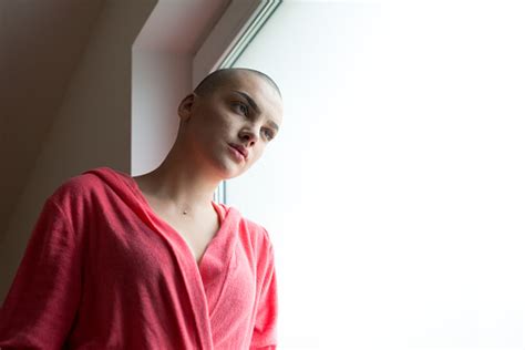 Home is the cancer woman's number one happy place. Sad Woman Cancer Patient In The Hospital Stock Photo ...