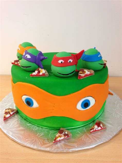 Ninja Turtle Face Cake Extreme Cakes Cake Cake Decorating