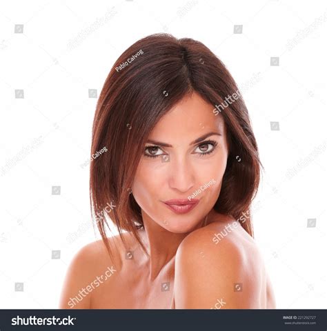 Headshot Portrait Sexy Adult Female Looking Stock Photo Edit Now