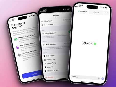 Chatgpt Ios App Mit Neuen Funktionen