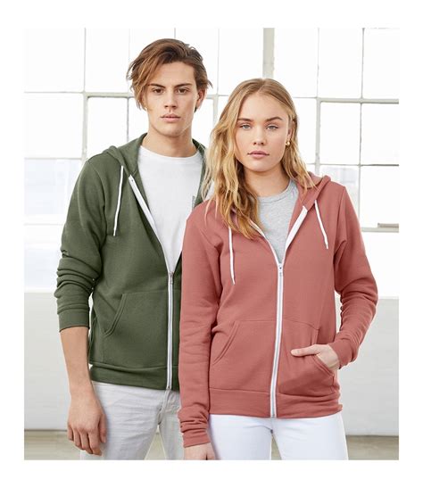 Canvas Unisex Full Zip Hoodie Cv3739 Pcl Corporatewear Ltd