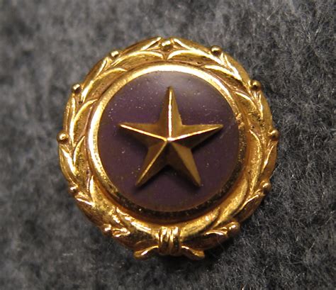 Gold Star Lapel Pin