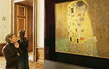 The Kiss ~The painting is now in the Österreichische Galerie Belvedere ...