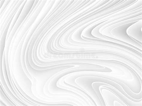 Abstract White Wave Pattern Stock Illustration Illustration Of