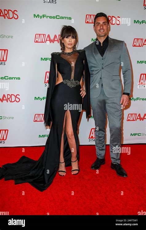 shy love l and ryan driller attend the 2020 adult video news avn awards at the joint inside