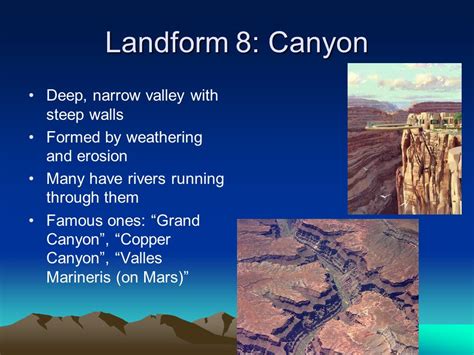 Canyon Landform Definition Types And Process Eschool