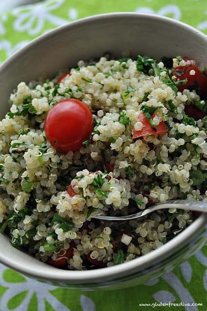 Quinoa Tabouli Gluten Free Vegan The Daily Dietribe Healthy