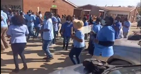 Nurses Teachers Publicly Burn Payslips In Protest Zimbabwe Observer
