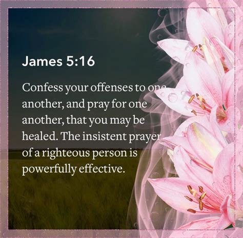 James 516 James 5 Prayers Pray